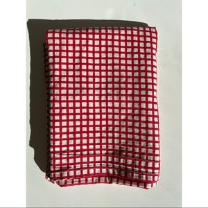 Red and White Checkered Standard IKEA Pillowcase